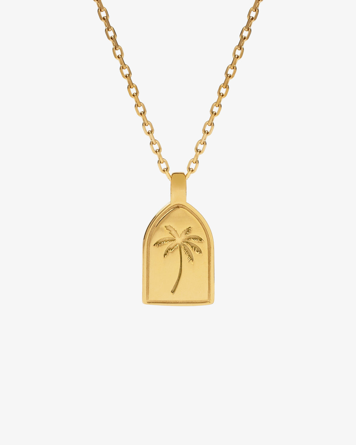 Palm Gold Necklace