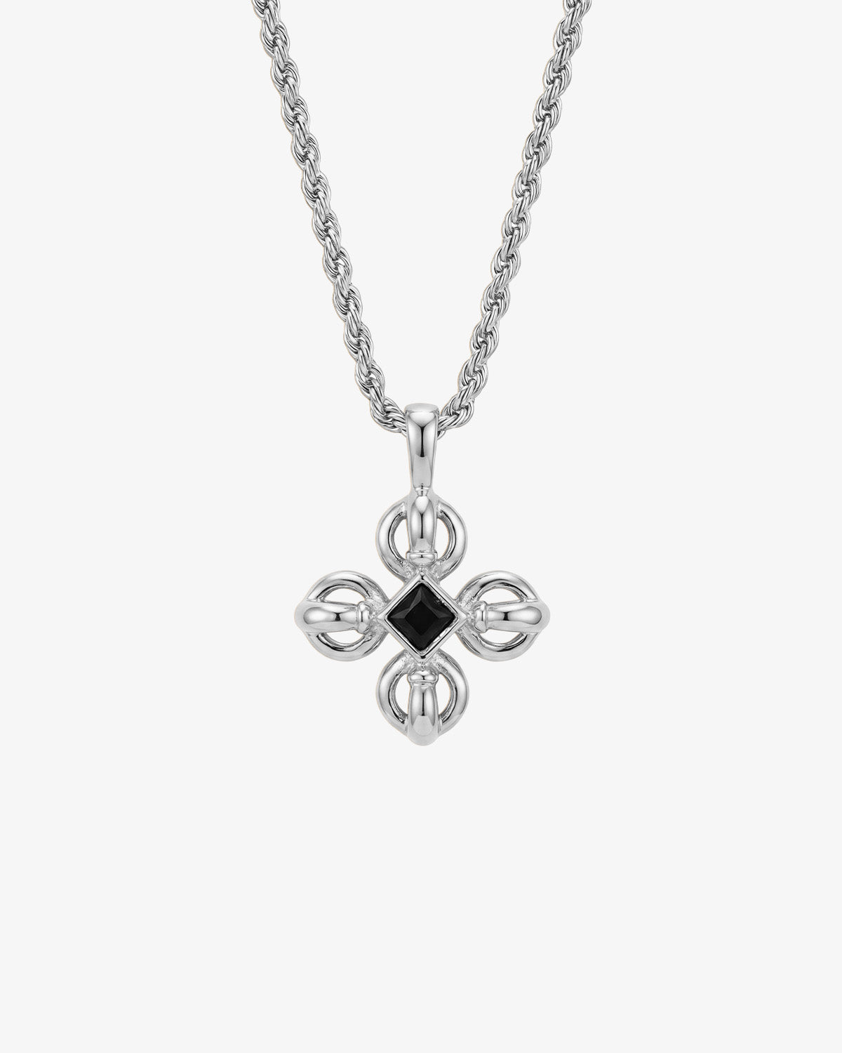 FLARE SILVER NECKLACE