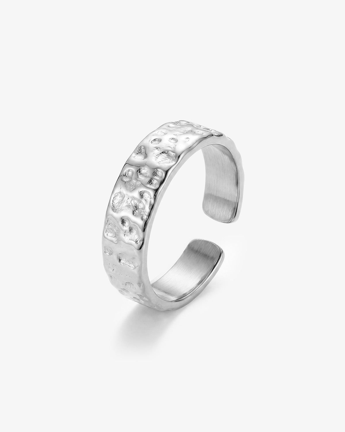 HAMMERED RING 6MM